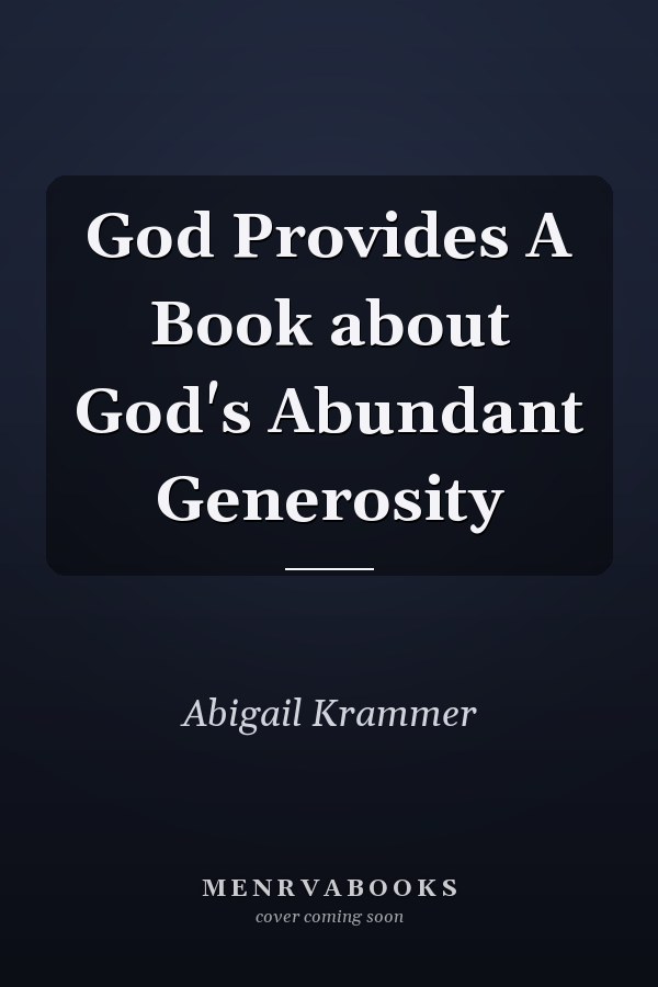 God Provides A Book about God's Abundant Generosity
