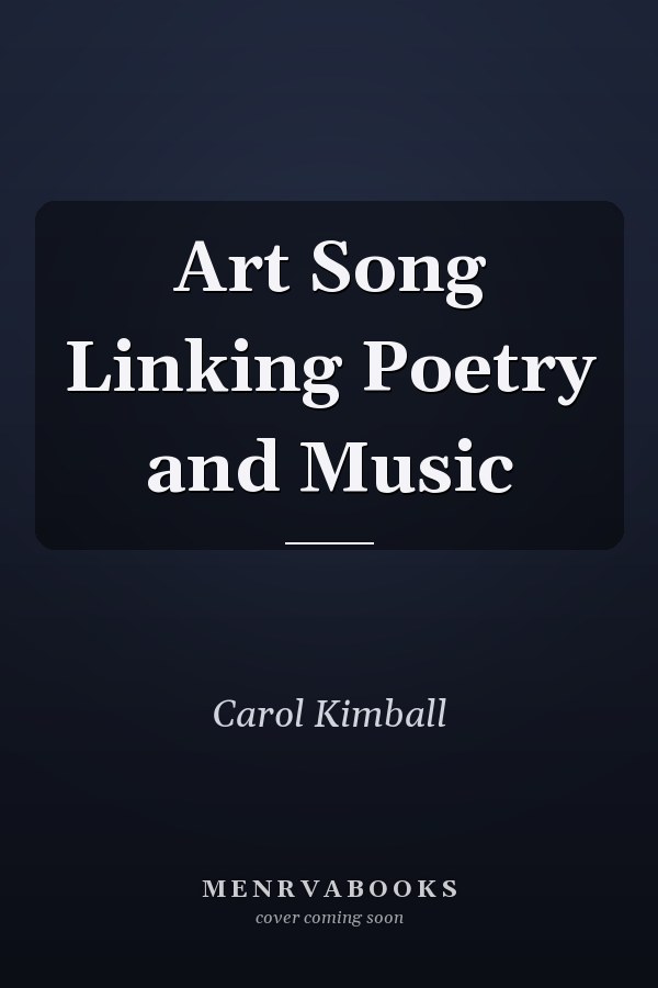 Art Song Linking Poetry and Music