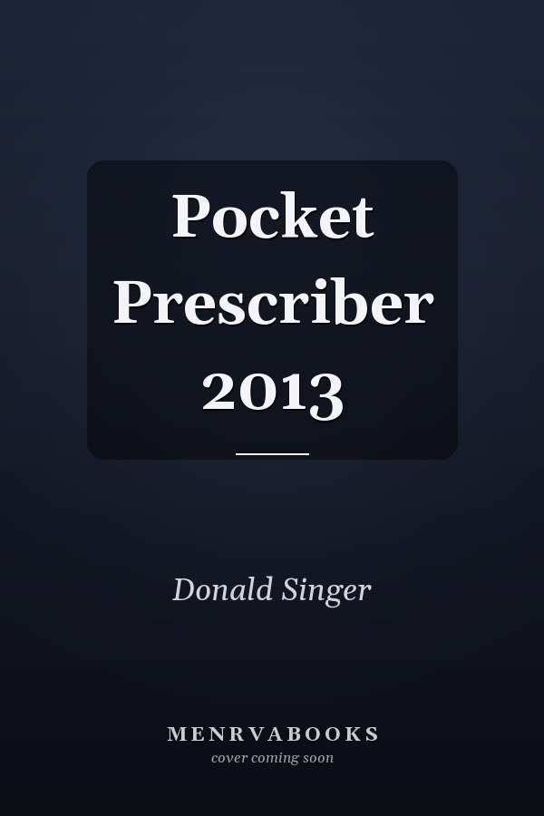 Pocket Prescriber 2013