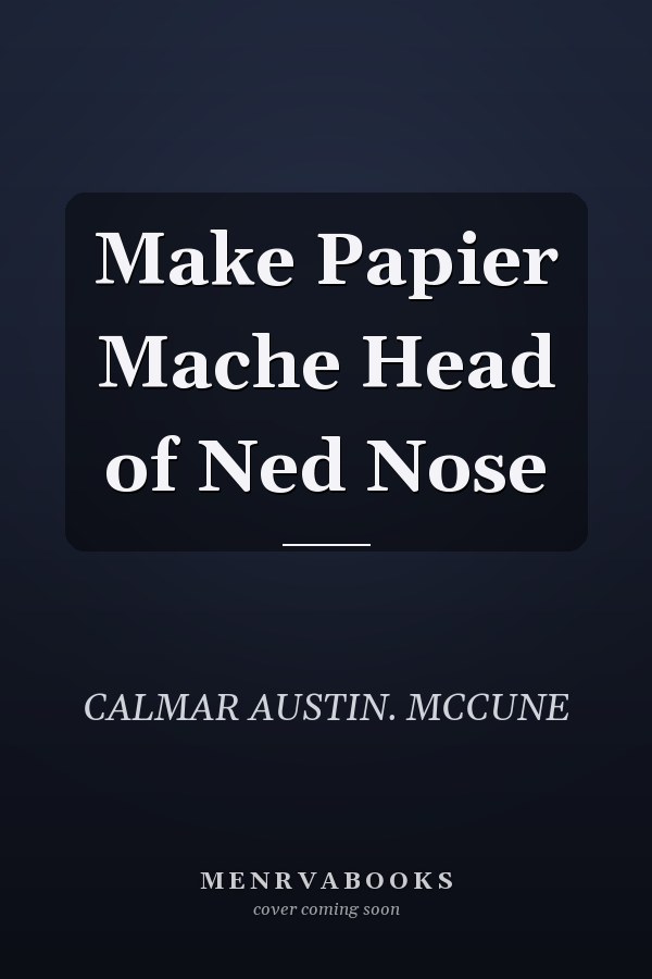 Make Papier Mache Head of Ned Nose