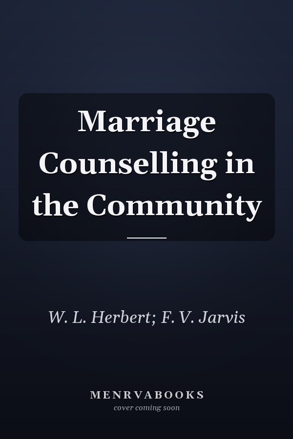 Marriage Counselling in the Community