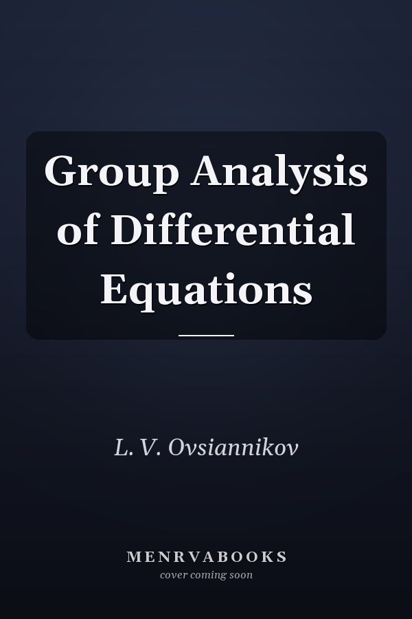 Group Analysis of Differential Equations