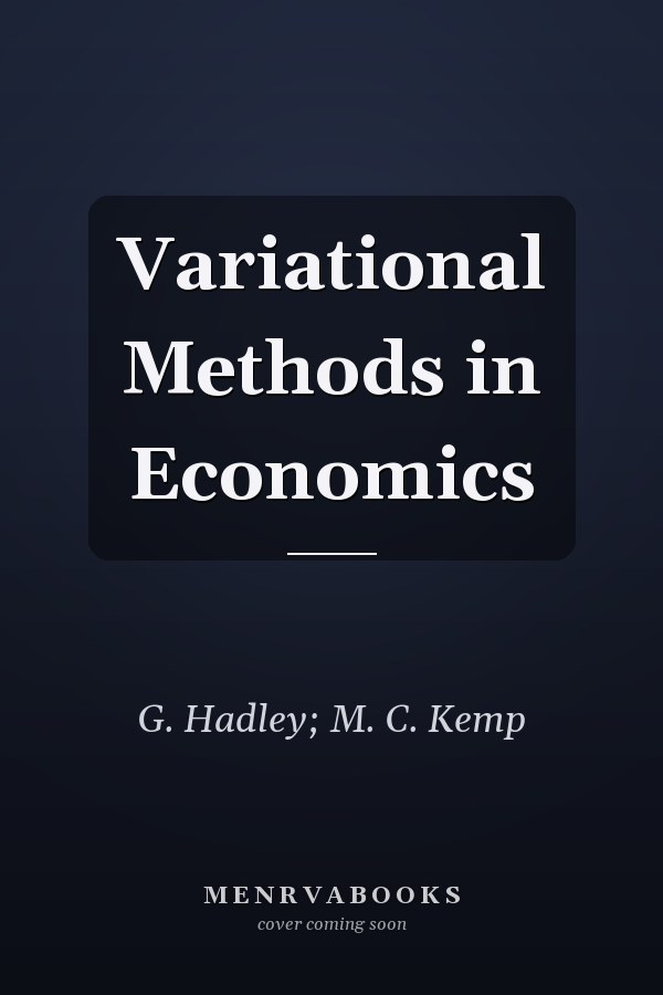 Variational Methods in Economics