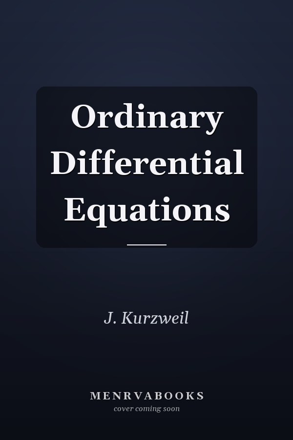 Ordinary Differential Equations