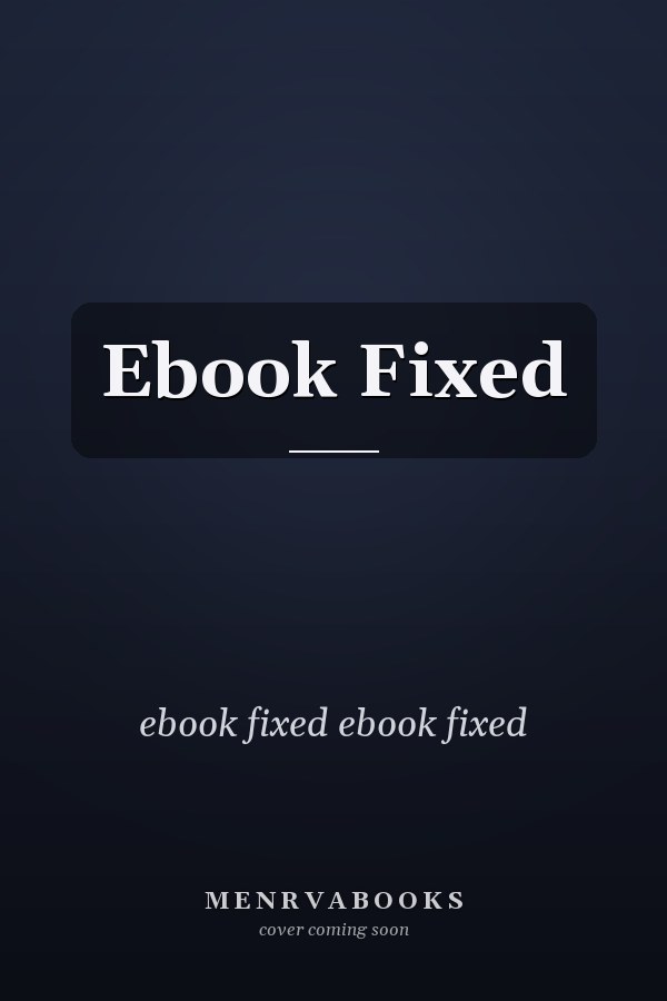 Ebook Fixed