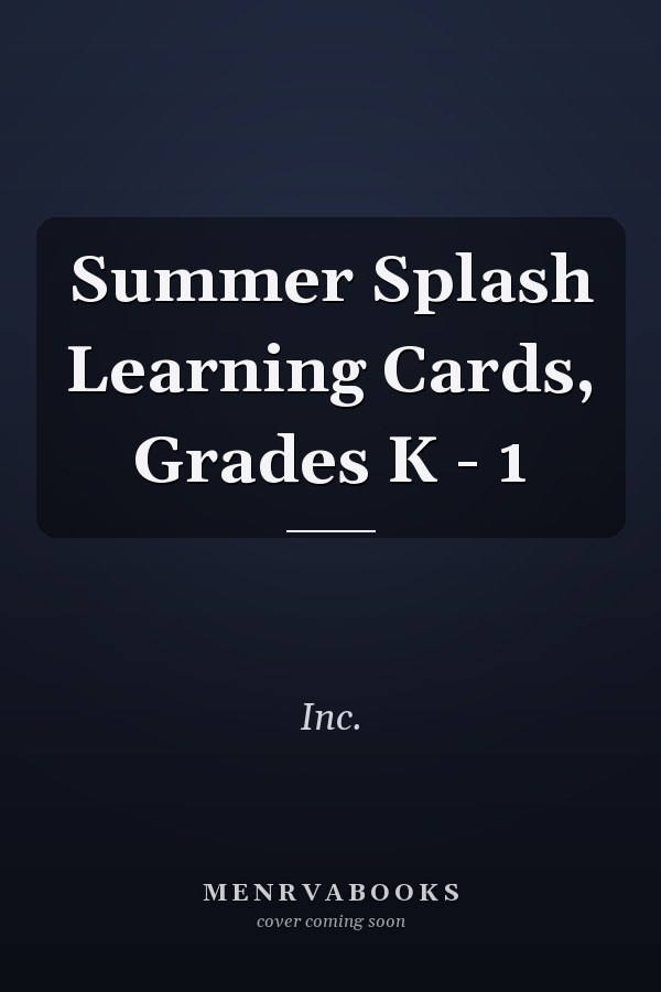 Summer Splash Learning Cards, Grades K - 1