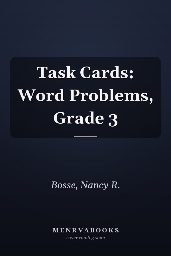 Task Cards: Word Problems, Grade 3