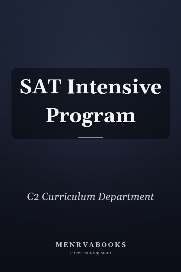 SAT Intensive Program