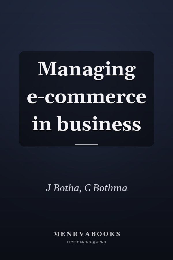 Managing e-commerce in business