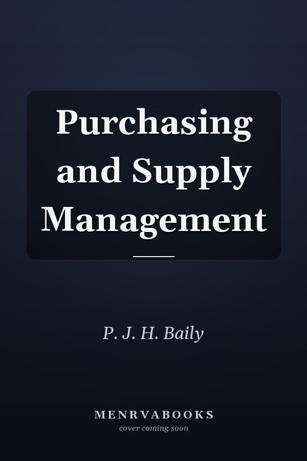 Purchasing and Supply Management