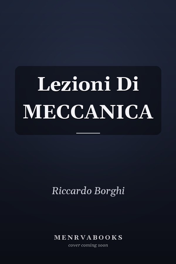 Lezioni Di MECCANICA