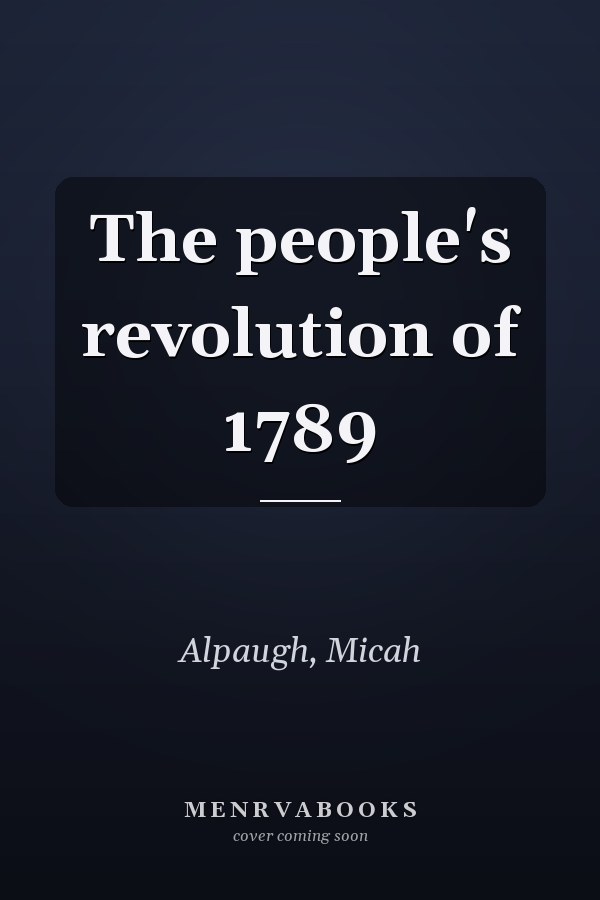 The people's revolution of 1789