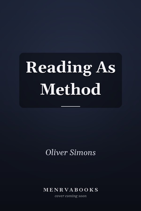 Reading As Method