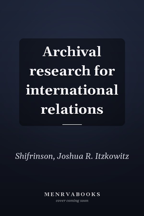 Archival research for international relations
