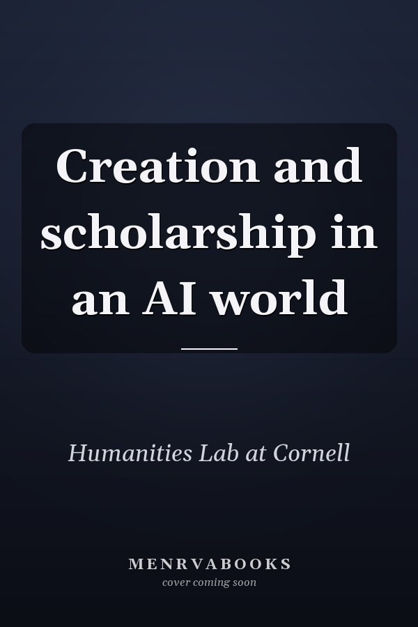 Creation and scholarship in an AI world