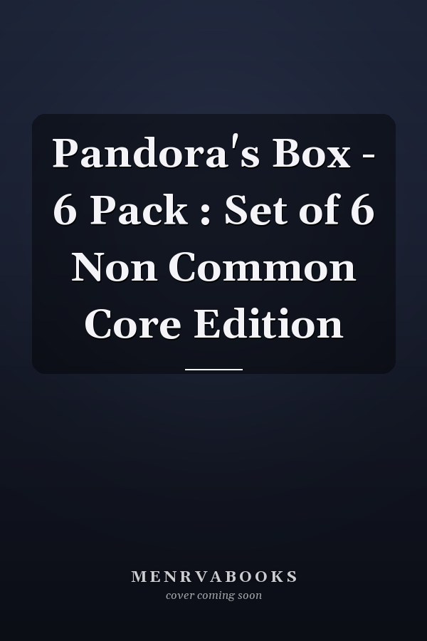 Pandora's Box - 6 Pack : Set of 6 Non Common Core Edition