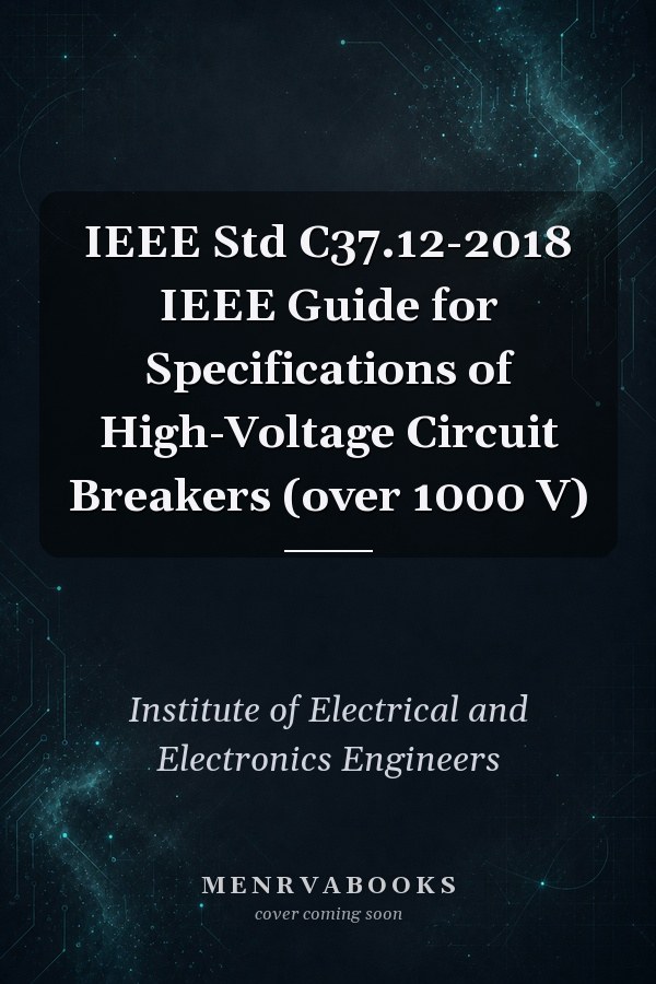 IEEE Std C37.12-2018 IEEE Guide for Specifications of High-Voltage Circuit Breakers (over 1000 V)