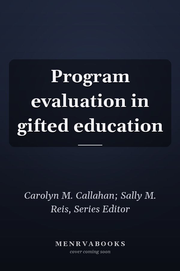 Program evaluation in gifted education