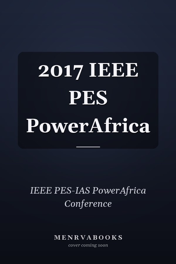 2017 IEEE PES PowerAfrica