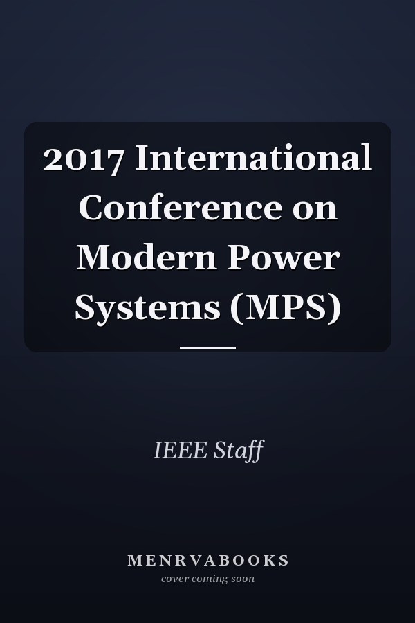 2017 International Conference on Modern Power Systems (MPS)