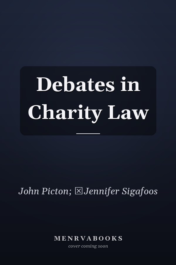 Debates in Charity Law