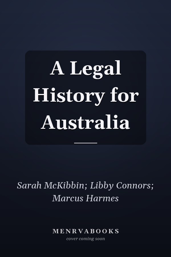 A Legal History for Australia