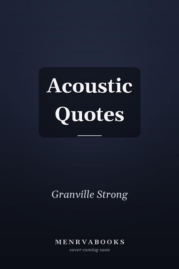 Acoustic Quotes