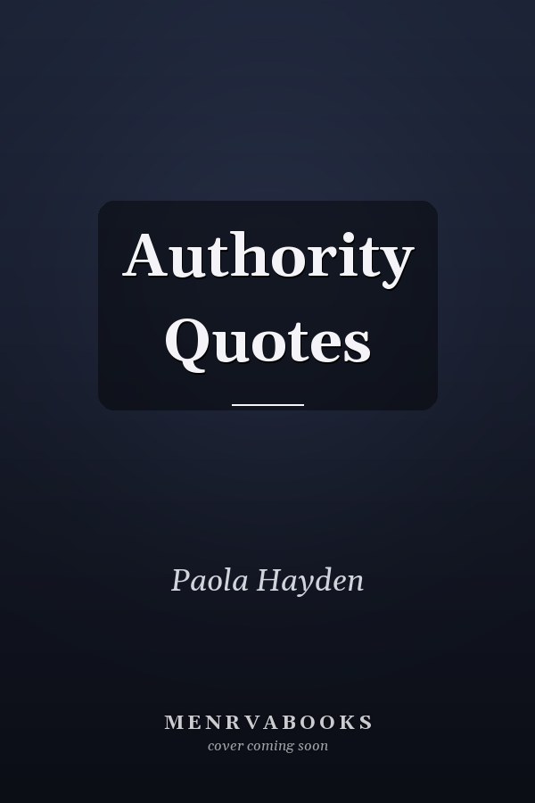Authority Quotes