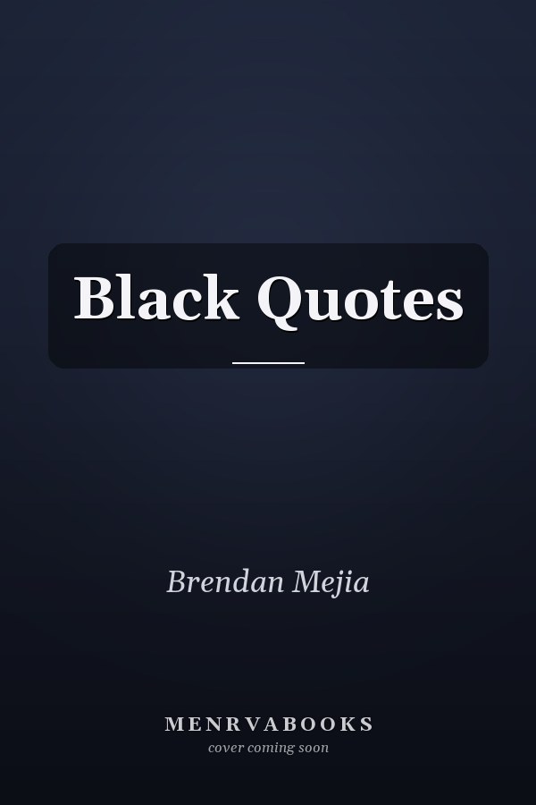 Black Quotes