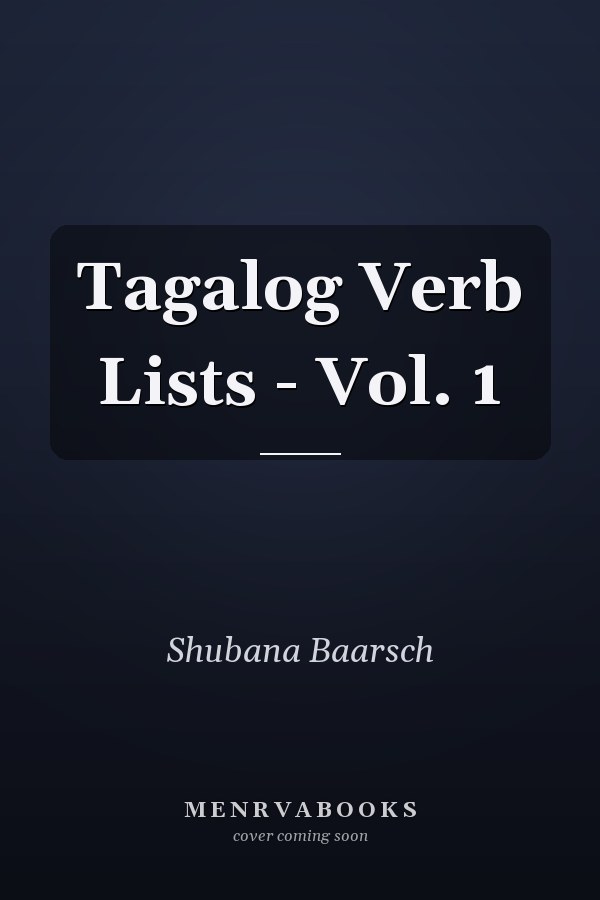 Tagalog Verb Lists - Vol. 1