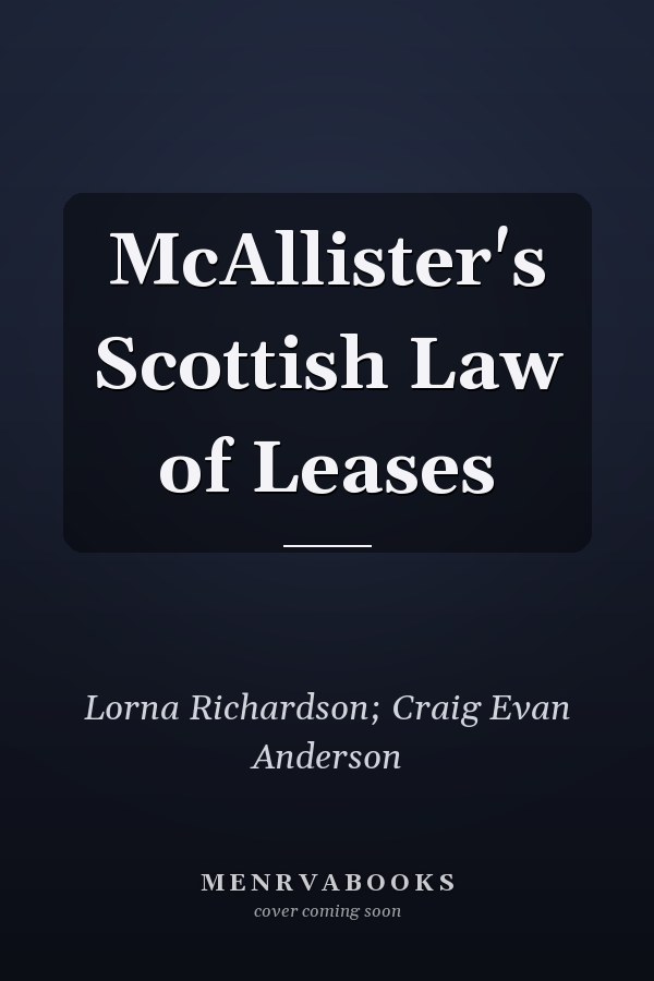 McAllister's Scottish Law of Leases