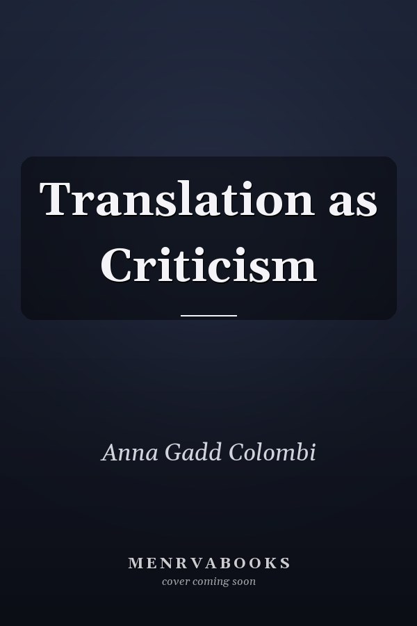 Translation as Criticism