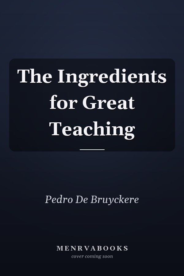 The Ingredients for Great Teaching