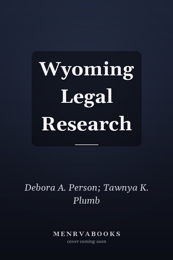 Wyoming Legal Research