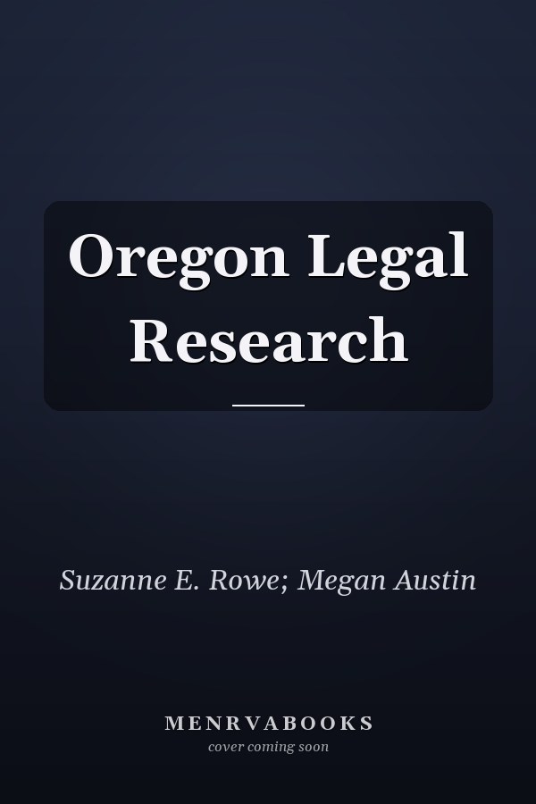 Oregon Legal Research