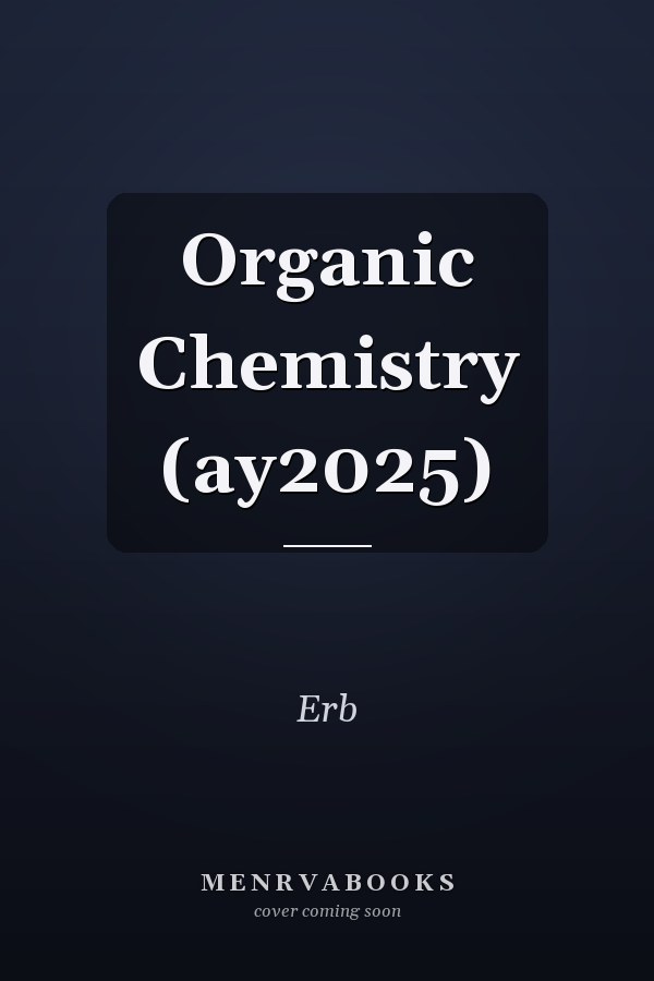 Organic Chemistry (ay2025)