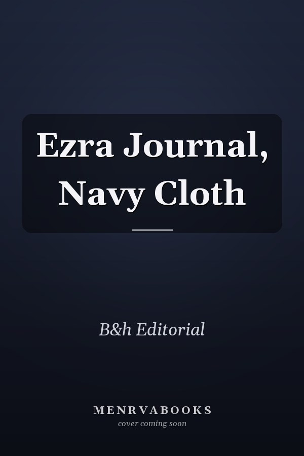 Ezra Journal, Navy Cloth