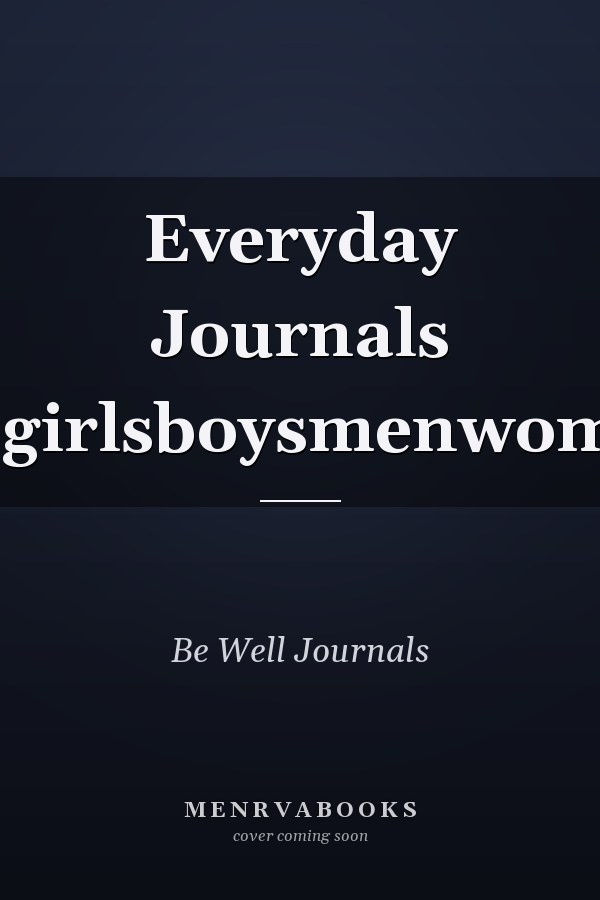Everyday Journals RuledNotebookddadmum,statementjournalgift,girlsboysmenwomen,towriteindrawscribble,sketchdrawritingpad