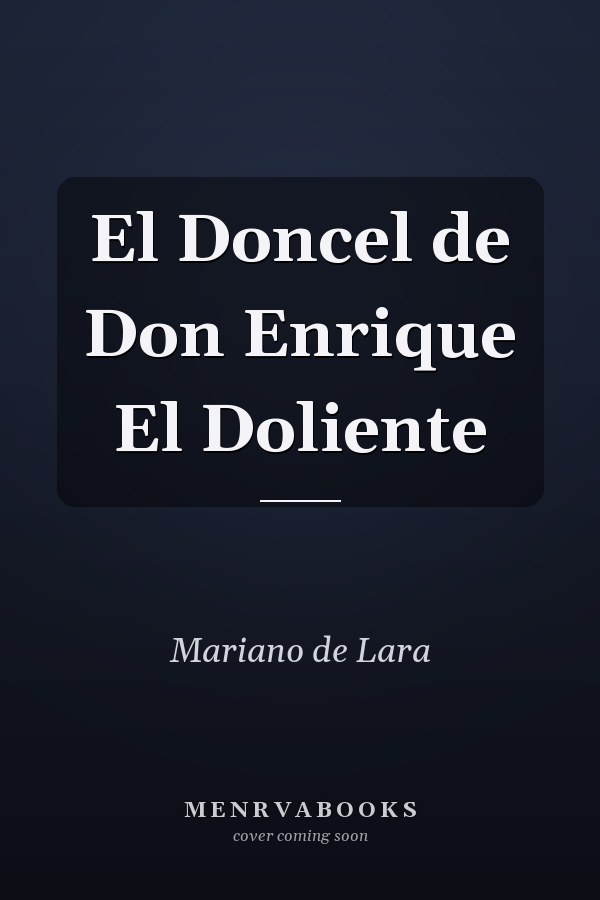 El Doncel de Don Enrique El Doliente