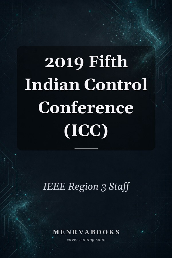 2019 Fifth Indian Control Conference (ICC)