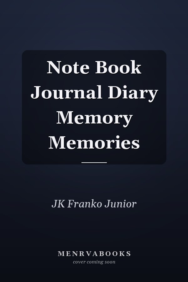 Note Book Journal Diary Memory Memories
