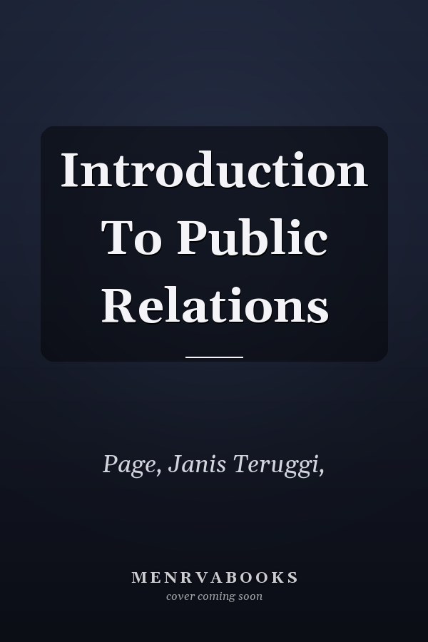 Introduction To Public Relations