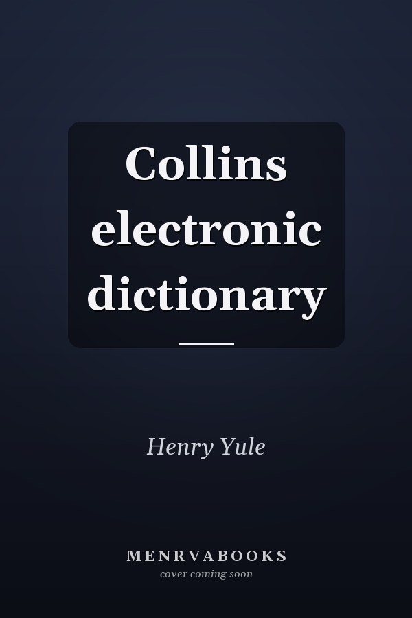 Collins electronic dictionary