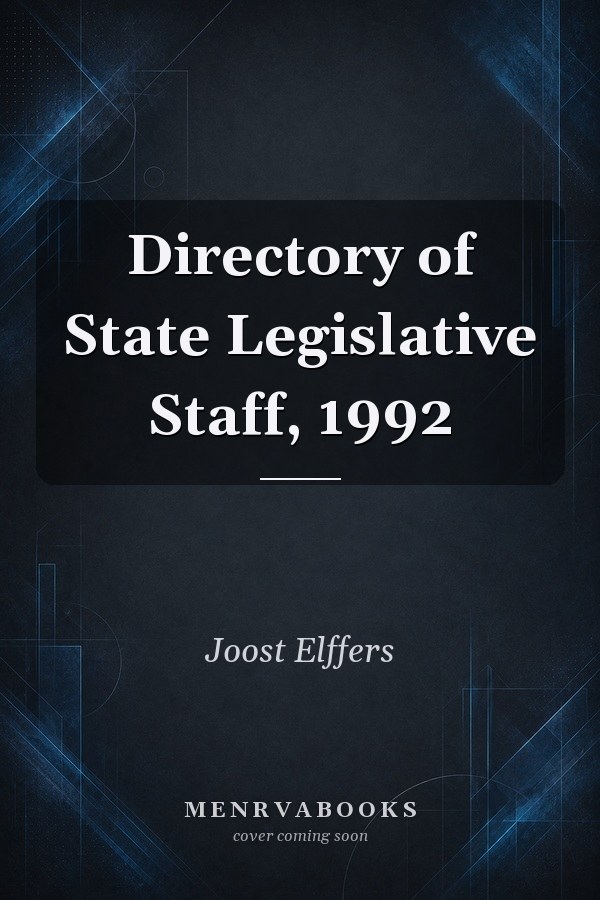 Directory of State Legislative Staff, 1992