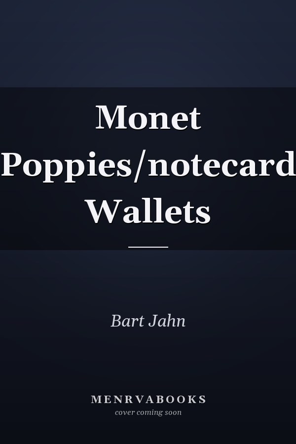 Monet Poppies/notecard Wallets