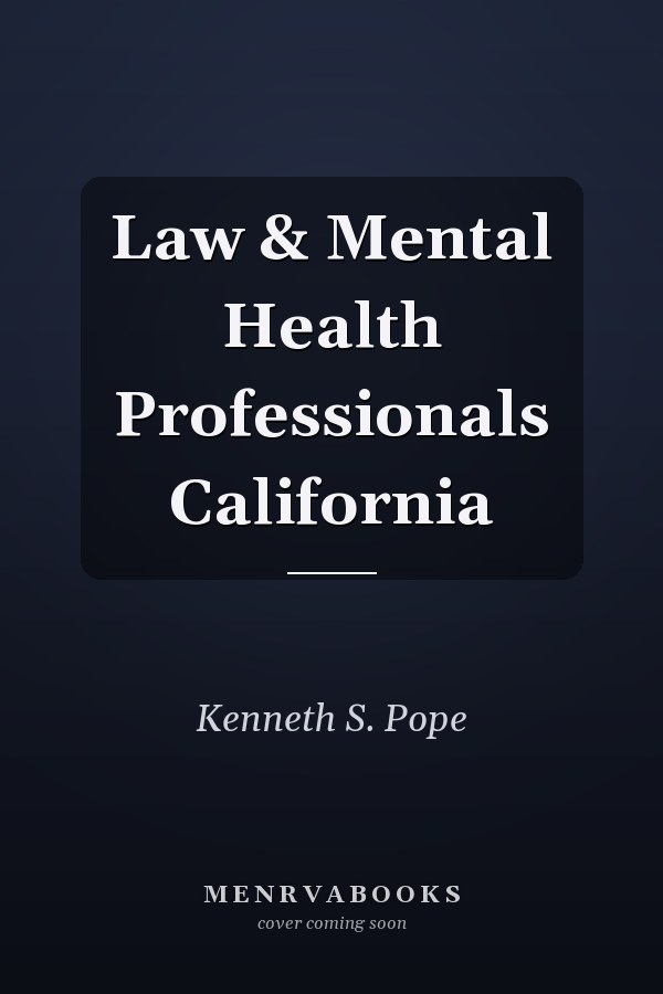 Law & Mental Health Professionals California