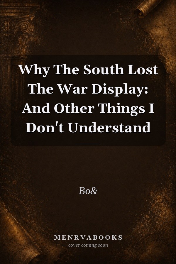 Why The South Lost The War Display: And Other Things I Don't Understand