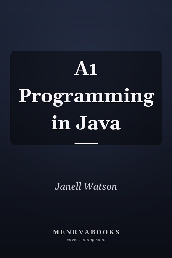 A1 Programming in Java