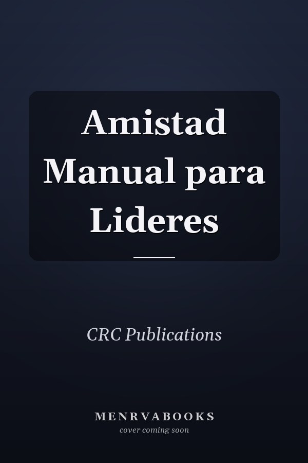 Amistad Manual para Lideres