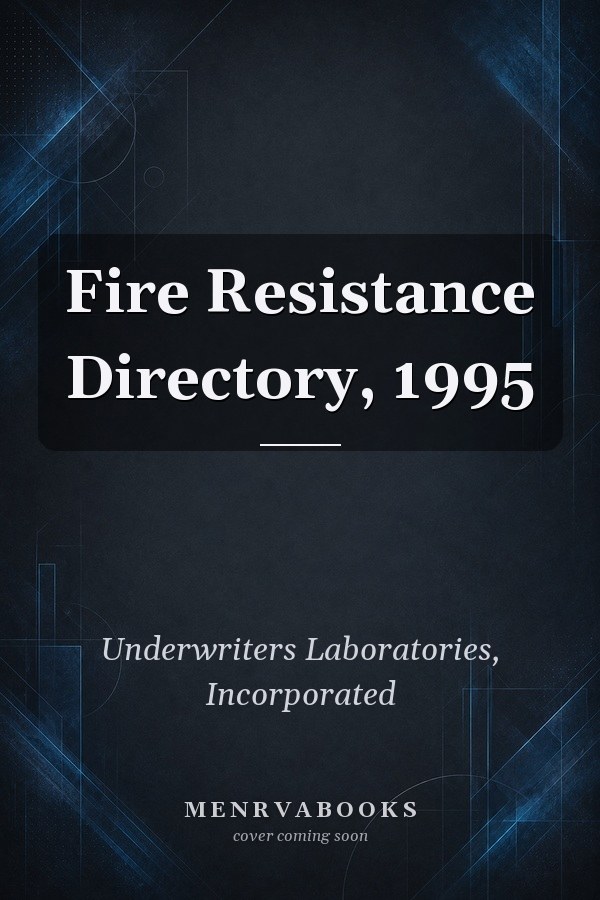 Fire Resistance Directory, 1995